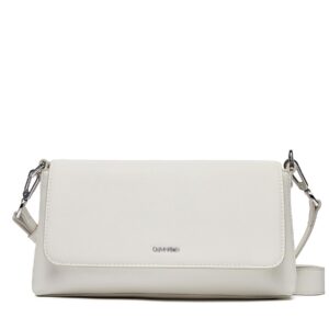 Klasikinės rankinės moterims, Rankinė Calvin Klein Ck Must Shoulder Bag K60K611928 Balta