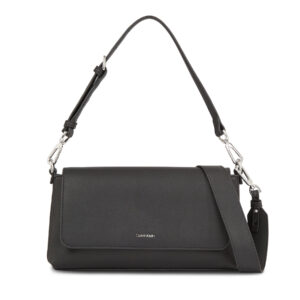 Klasikinės rankinės moterims, Rankinė Calvin Klein Ck Must Shoulder Bag K60K611928 Juoda