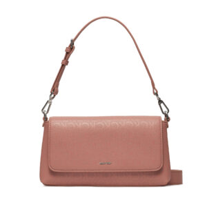 Klasikinės rankinės moterims, Rankinė Calvin Klein Ck Must Shoulder Bag_Epi Mono K60K611360 Rožinė