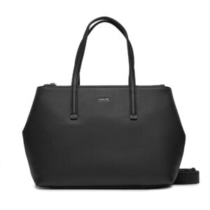 Klasikinės rankinės moterims, Rankinė Calvin Klein Ck Must Tote Md K60K611441 Juoda