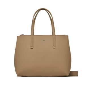 Klasikinės rankinės moterims, Rankinė Calvin Klein Ck Must Tote Md K60K611441 Smėlio