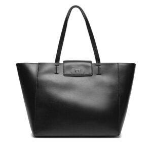 Klasikinės rankinės moterims, Rankinė Calvin Klein Ck Push Medium Shopper K60K612148 Juoda