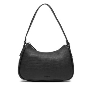 Klasikinės rankinės moterims, Rankinė Calvin Klein Ck Refine Shoulder Bag_Braid K60K612132 Juoda