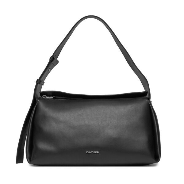 Klasikinės rankinės moterims, Rankinė Calvin Klein Gracie Shoulder Bag K60K611341 Juoda