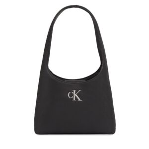 Klasikinės rankinės moterims, Rankinė Calvin Klein Jeans Minimal Monogram A Shoulderbag T K60K611820 Juoda