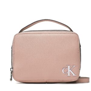 Klasikinės rankinės moterims, Rankinė Calvin Klein Jeans Minimal Monogram Camera Bag18 K60K610331 Rožinė