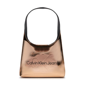 Klasikinės rankinės moterims, Rankinė Calvin Klein Jeans Sculpted Arc Shoulderbag22 Monof K60K611861 Rožinė