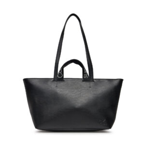 Klasikinės rankinės moterims, Rankinė Calvin Klein Jeans Ultralight Longday Bag47 Pu K60K611463 Juoda