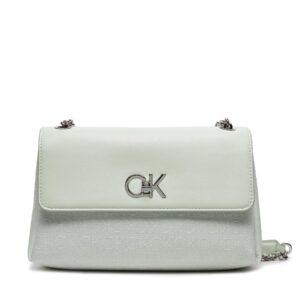 Klasikinės rankinės moterims, Rankinė Calvin Klein Re-Lock K60K611755 Žalia