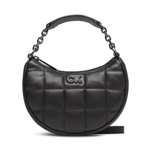 Klasikinės rankinės moterims, Rankinė Calvin Klein Re-Lock Quil Cress Mini Bag K60K610442 Juoda