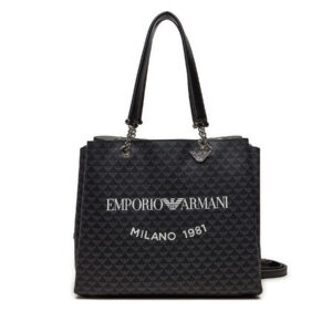 Klasikinės rankinės moterims, Rankinė Emporio Armani Y3D158 YWS0E 86284 Juoda