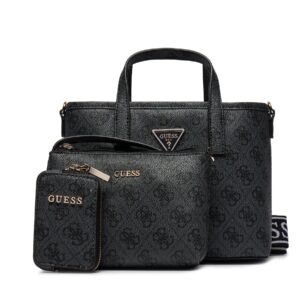 Klasikinės rankinės moterims, Rankinė Guess Latona (SG) Mini-Bags HWSG92 11750 Pilka