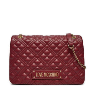 Klasikinės rankinės moterims, Rankinė LOVE MOSCHINO JC4014PP1LLA0552 Vyšninė