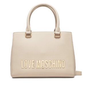 Klasikinės rankinės moterims, Rankinė LOVE MOSCHINO JC4022PP1LKD0110 Écru