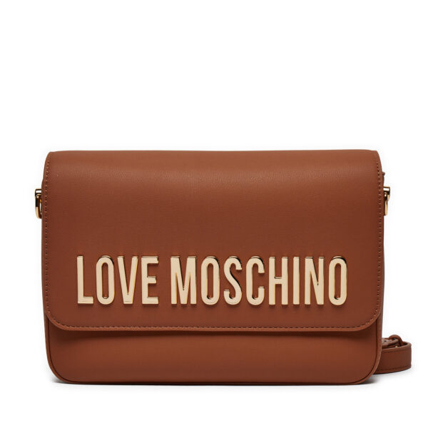 Klasikinės rankinės moterims, Rankinė LOVE MOSCHINO JC4023PP1LKD0208 Ruda