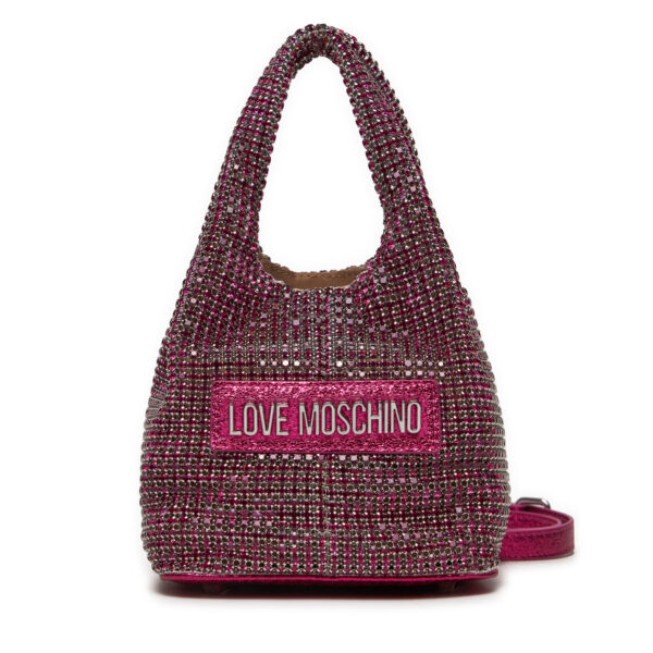 Klasikinės rankinės moterims, Rankinė LOVE MOSCHINO JC4044PP1LLP162A Rožinė