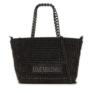 Klasikinės rankinės moterims, Rankinė LOVE MOSCHINO JC4045PP1LLP100A Juoda