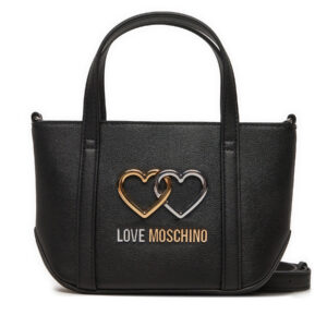 Klasikinės rankinės moterims, Rankinė LOVE MOSCHINO JC4074PP1LL1000A Juoda