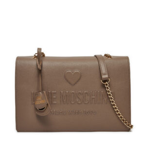 Klasikinės rankinės moterims, Rankinė LOVE MOSCHINO JC4113PP1LL1020A Ruda