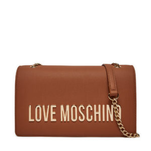 Klasikinės rankinės moterims, Rankinė LOVE MOSCHINO JC4192PP1LKD0208 Ruda