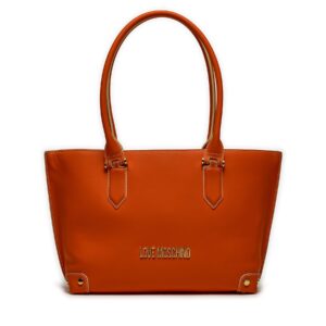 Klasikinės rankinės moterims, Rankinė LOVE MOSCHINO JC4245PP0IKU0459 Oranžinė