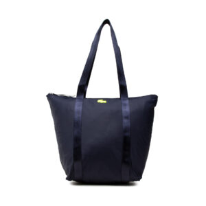 Klasikinės rankinės moterims, Rankinė Lacoste M Shopping Bag NF3619YA Tamsiai mėlyna