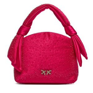 Klasikinės rankinės moterims, Rankinė Pinko Knots Mini Pouch PE 24 PLTT 102770 A1KJ Rožinė