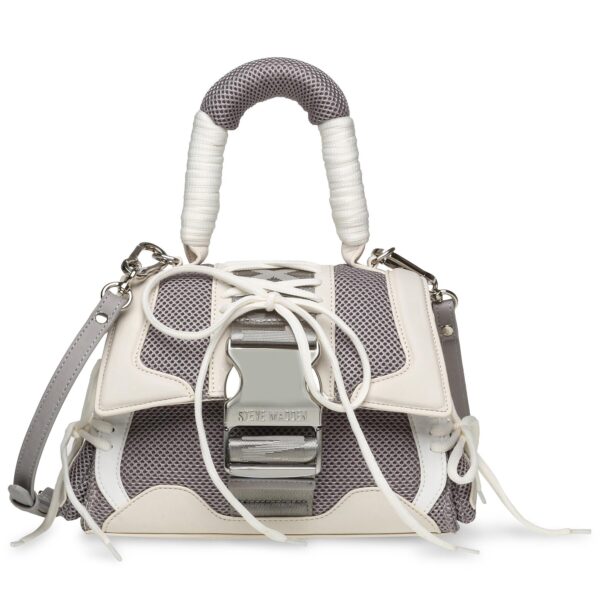 Klasikinės rankinės moterims, Rankinė Steve Madden Bdiego Crossbody SM13000896-04005-GGY Pilka