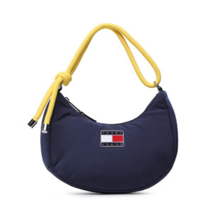 Klasikinės rankinės moterims, Rankinė Tommy Jeans Tjw Beach Summer Shoulder Bag AW0AW14580 Tamsiai mėlyna