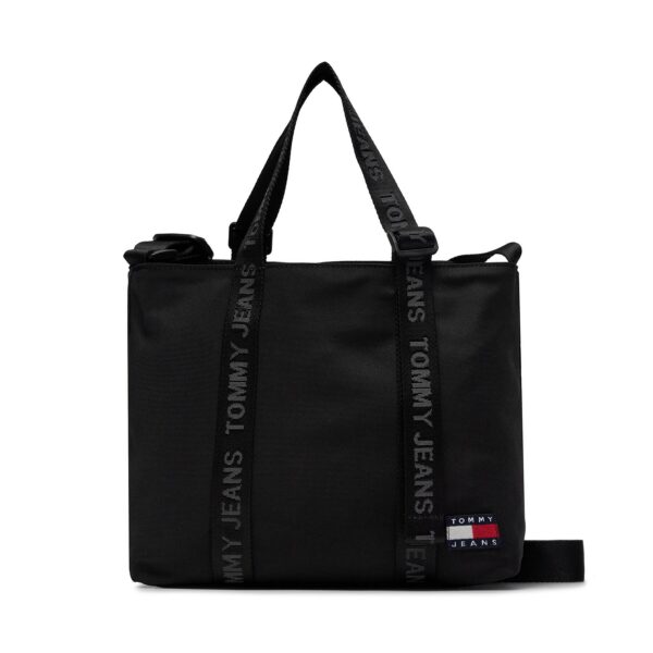 Klasikinės rankinės moterims, Rankinė Tommy Jeans Tjw Ess Daily Mini Tote AW0AW15817 Juoda