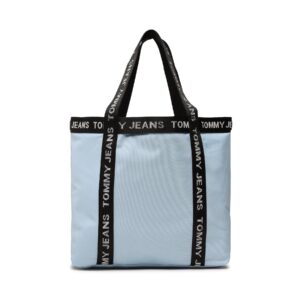 Klasikinės rankinės moterims, Rankinė Tommy Jeans Tjw Essential Tote AW0AW14953 Žydra