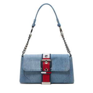 Klasikinės rankinės moterims, Rankinė Tommy Jeans Tjw Idol Shoulder Bag Denim AW0AW16694 Mėlyna