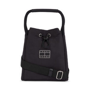 Klasikinės rankinės moterims, Rankinė Tommy Jeans Tjw Summer Festival Bucket Bag AW0AW14963 Juoda