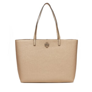 Klasikinės rankinės moterims, Rankinė Tory Burch Mcgraw Tote 152221 Écru