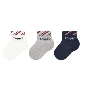 Kojinės vaikams, Vaikiškų ilgų kojinių komplektas (3 poros) Tommy Hilfiger 701220277 Spalvota