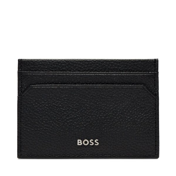 Kreditinių kortelių dėklas Boss Highway Card Case 50499267 Juoda