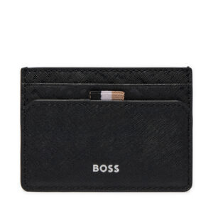 Kreditinių kortelių dėklas Boss Zair M Money Clip 50517066 Juoda