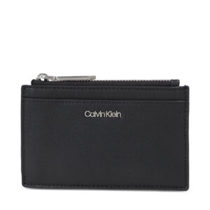 Kreditinių kortelių dėklas Calvin Klein Ck Must Cardholder K60K611095 Juoda