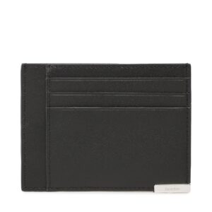 Kreditinių kortelių dėklas Calvin Klein Modern Plaque Id Cardholder K50K509985 Juoda