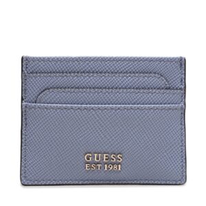 Kreditinių kortelių dėklas Guess Laurel (ZG) Slg SWZG85 00350 Mėlyna