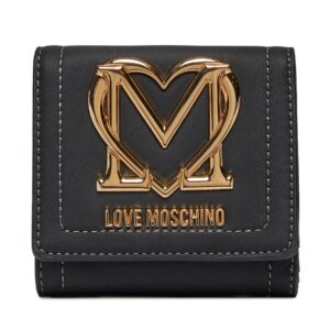 Kreditinių kortelių dėklas LOVE MOSCHINO JC5723PP0HKG0000 Juoda