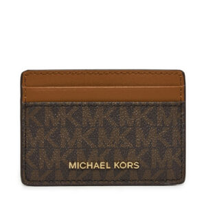 Kreditinių kortelių dėklas MICHAEL Michael Kors 32F1GJ6D0B Ruda