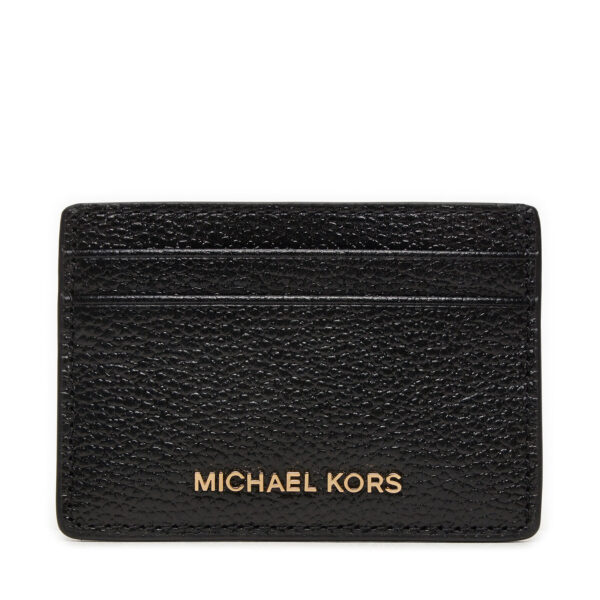 Kreditinių kortelių dėklas Michael Kors Jet 32F7GF6D0L Juoda