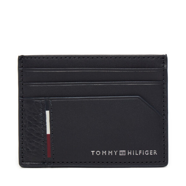 Kreditinių kortelių dėklas Tommy Hilfiger Casual AM0AM12769 Tamsiai mėlyna