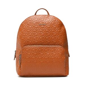 Kuprinės Calvin Klein Ck Must Campus Backpack Embossed K60K610173 Ruda