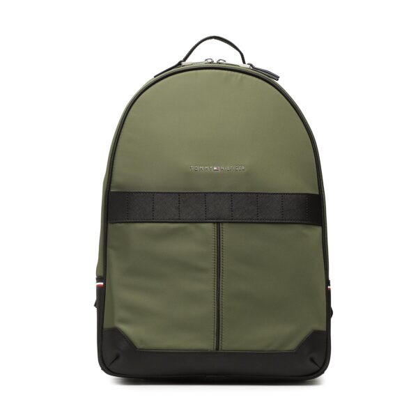 Kuprinės Tommy Hilfiger Th Elevated Nylon Backpack AM0AM10939 Žalia