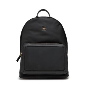 Kuprinės Tommy Hilfiger Th Essential S Backpack AW0AW15718 Juoda