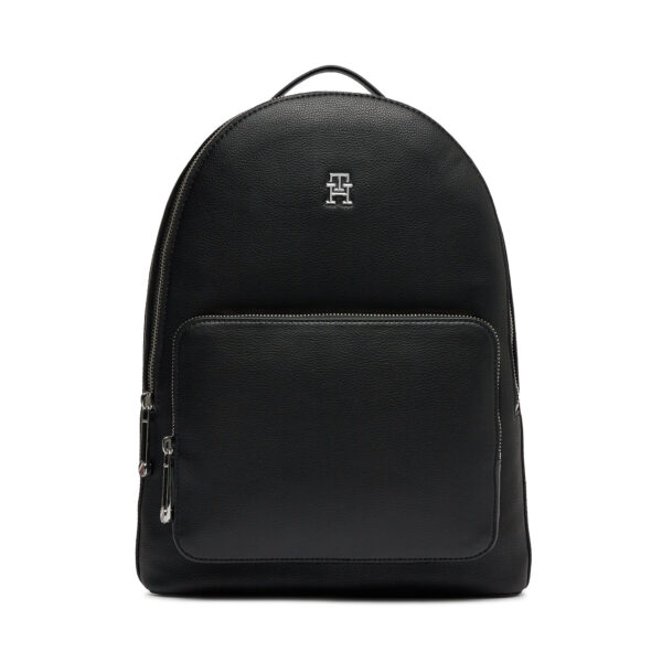 Kuprinės Tommy Hilfiger Th Essential Sc Backpack AW0AW15719 Juoda