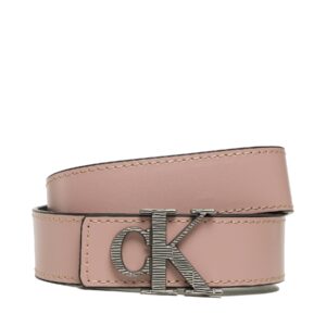 Moteriškas Diržas Calvin Klein Jeans Mono Hardware Leather Belt 30mm K60K610364 Rožinė