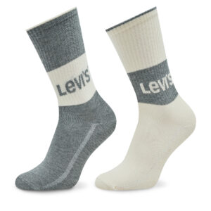 Moteriškų ilgų kojinių komplektas (2 poros) Levi's® 701218215 Pilka